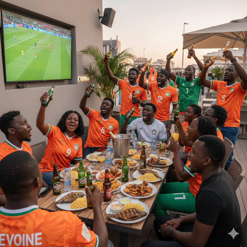 Supporters ivoiriens